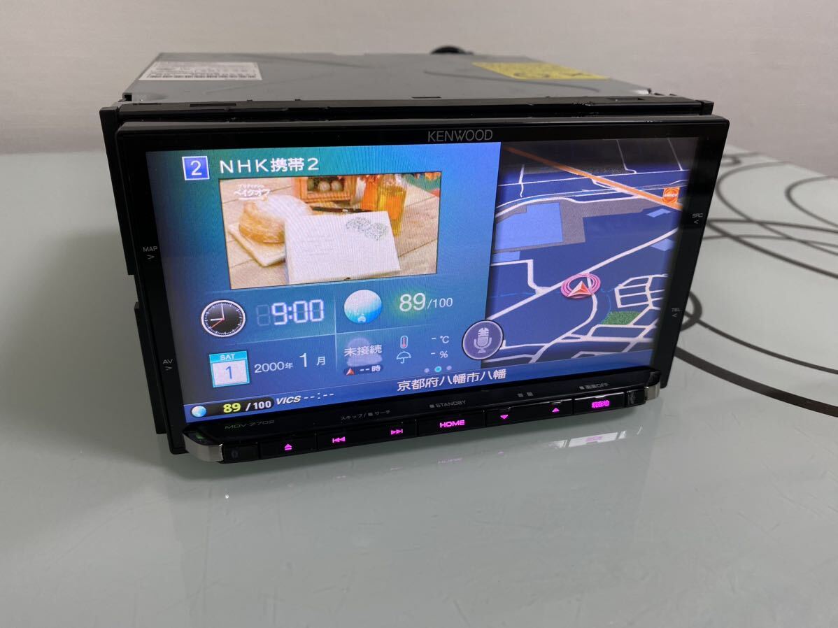 カーナビ KENWOOD MDV-Z702 Bluetooth SD DVD KENWOOD MDV-Z702 地デジ/Bluetooth/DVD/USB/SD AV