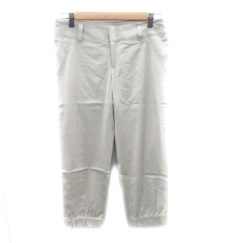 ビアッジョブルー Viaggio Blu ジョーガーパンツ 七分丈 2 M グレー /HO34 レディース