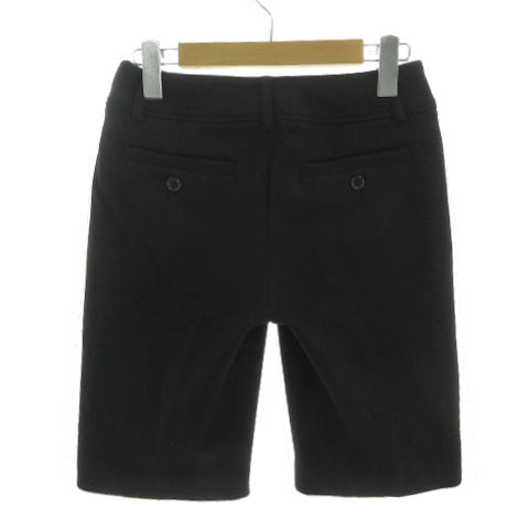  green lable lilac comb ng United Arrows green label relaxing pants shorts made in Japan nappy wool . black black 36