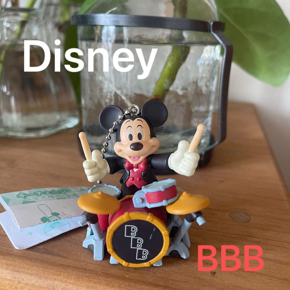 ディズニー ビッグバンドビート チャーム ミッキーマウス ディズニーリゾート BBB カプセルトイ ガチャ ビックバンド