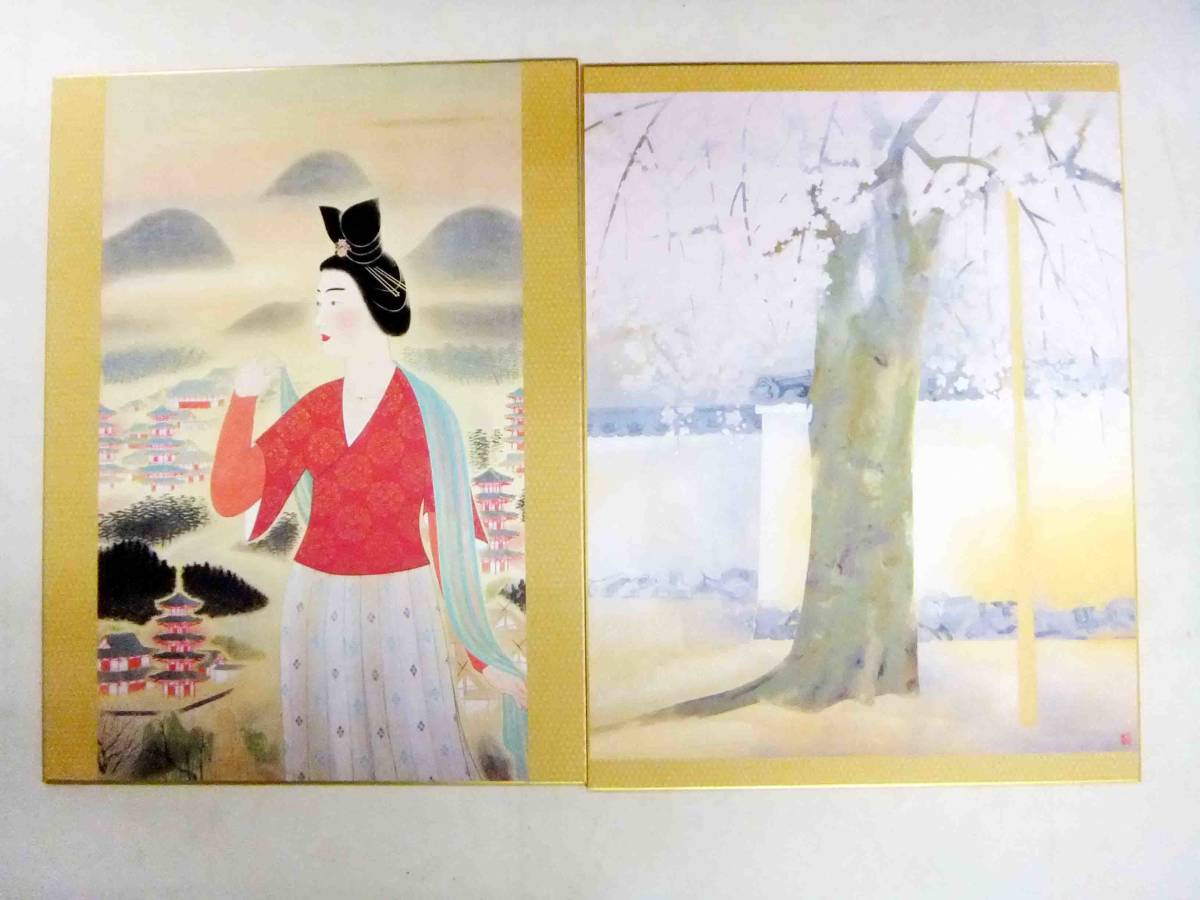再興日本美術院八十周年記念額装画集　悠遠の美　毎日新聞社_画像7