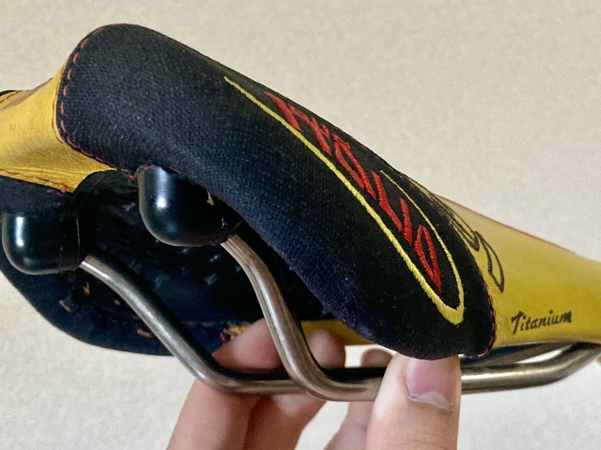当時物 セライタリア フライト selle italia Flite チタンレール 当時物 セライタリア フライト selle italia Flite チタンレール