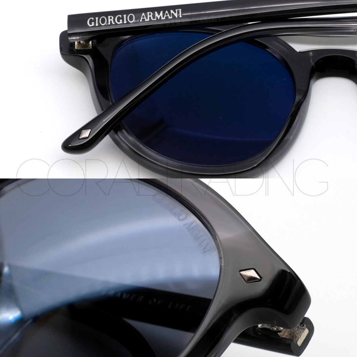 24076 新品本物 GIORGIO ARMANI AR8007 5595/R5 グレー系べっ甲 24076 新品本物 GIORGIO ARMANI AR8007 5595/R5 グレー系べっ甲