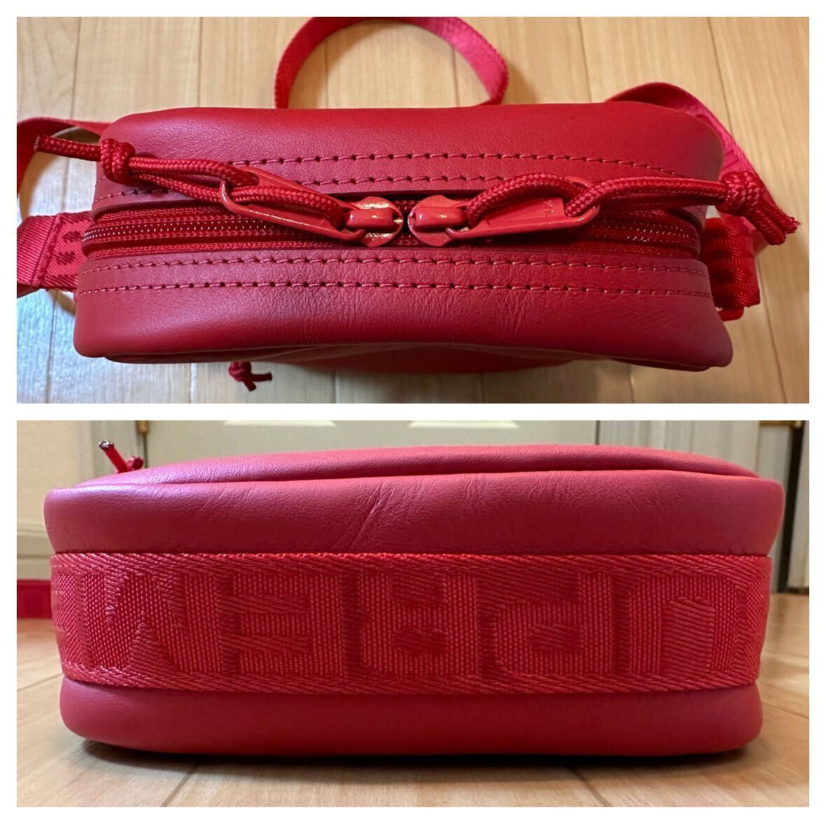 Supreme Leather Shoulder Bag Red 23FW Week10 シュプリーム Supreme Leather Shoulder Bag Red 23FW Week10 シュプリーム