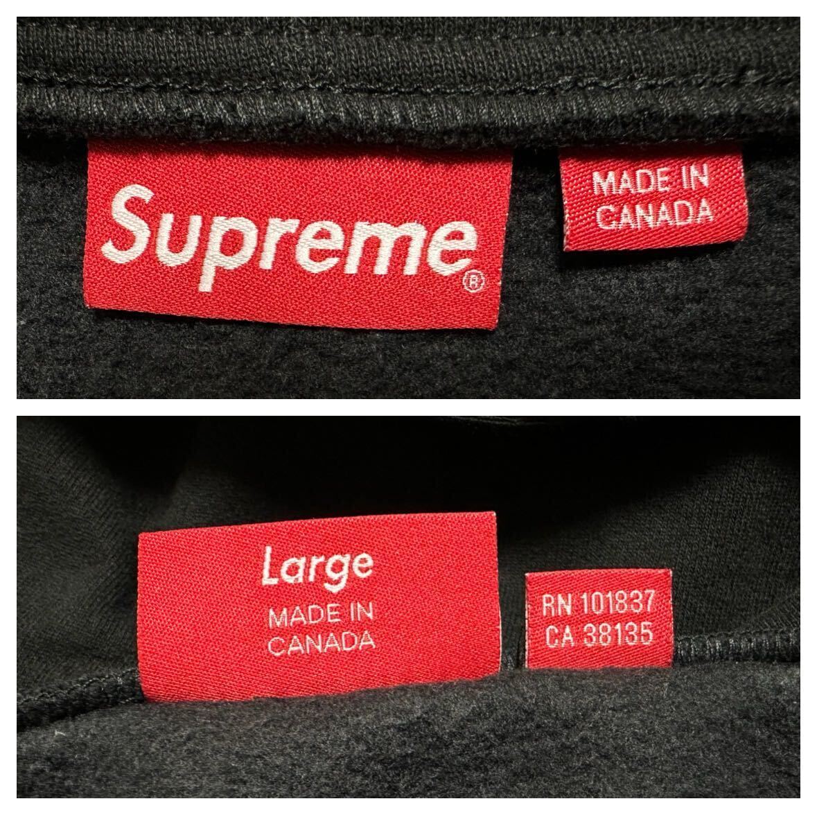 L Supreme Small Box Zip Up Hooded Sweatshirt シュプリーム L Supreme Small Box Zip Up Hooded Sweatshirt シュプリーム