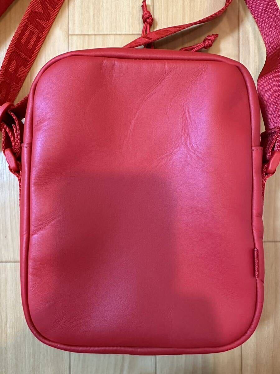 Supreme Leather Shoulder Bag Red 23FW Week10 シュプリーム Supreme Leather Shoulder Bag Red 23FW Week10 シュプリーム
