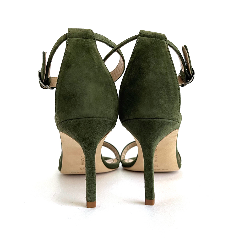 Precious掲載 MANOLO BLAHNIK マノロブラニク CHAOS スエード Precious掲載 MANOLO BLAHNIK マノロブラニク CHAOS スエード