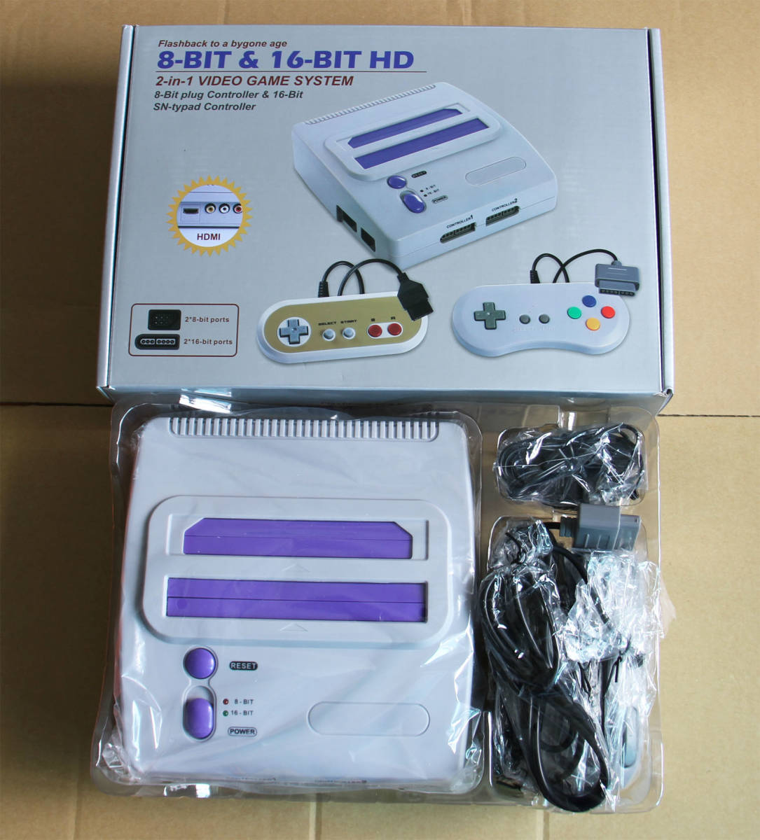 FC/SFC用互換機 ファミコン+スーパーファミコン 本体 コンボ FC/SFC用互換機 ファミコン+スーパーファミコン 本体 コンボ