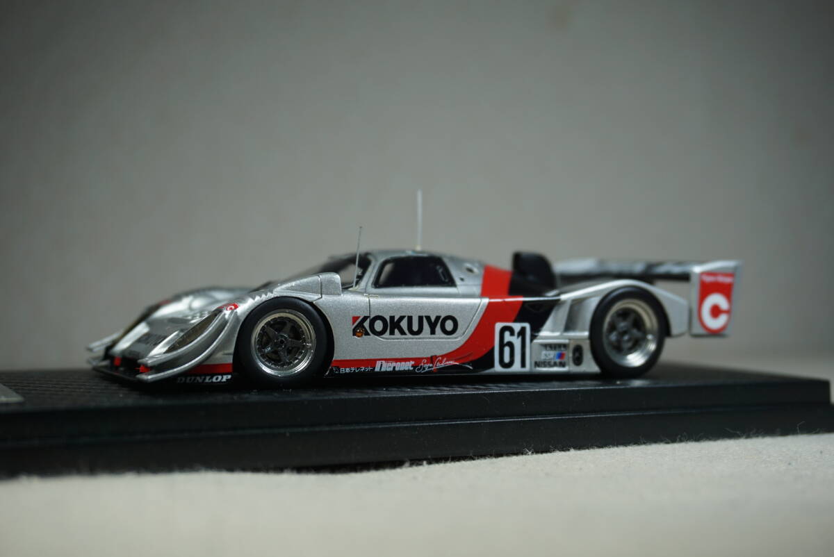 1/43 JSPC ignition model NISSAN R91CP #61 KOKUYO TakeOne 1/43 JSPC ignition model NISSAN R91CP #61 KOKUYO TakeOne