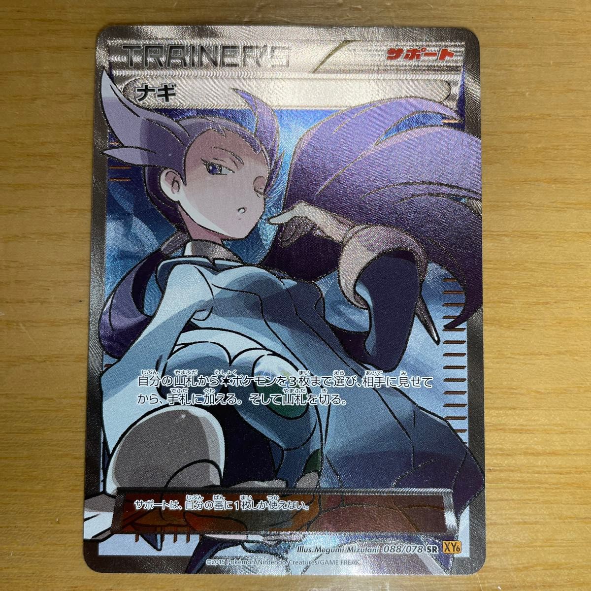 SR 激レア】ナギ SR ポケモンカード XY エメラルドブレイク 088 SR 激レア】ナギ SR ポケモンカード XY エメラルドブレイク 088