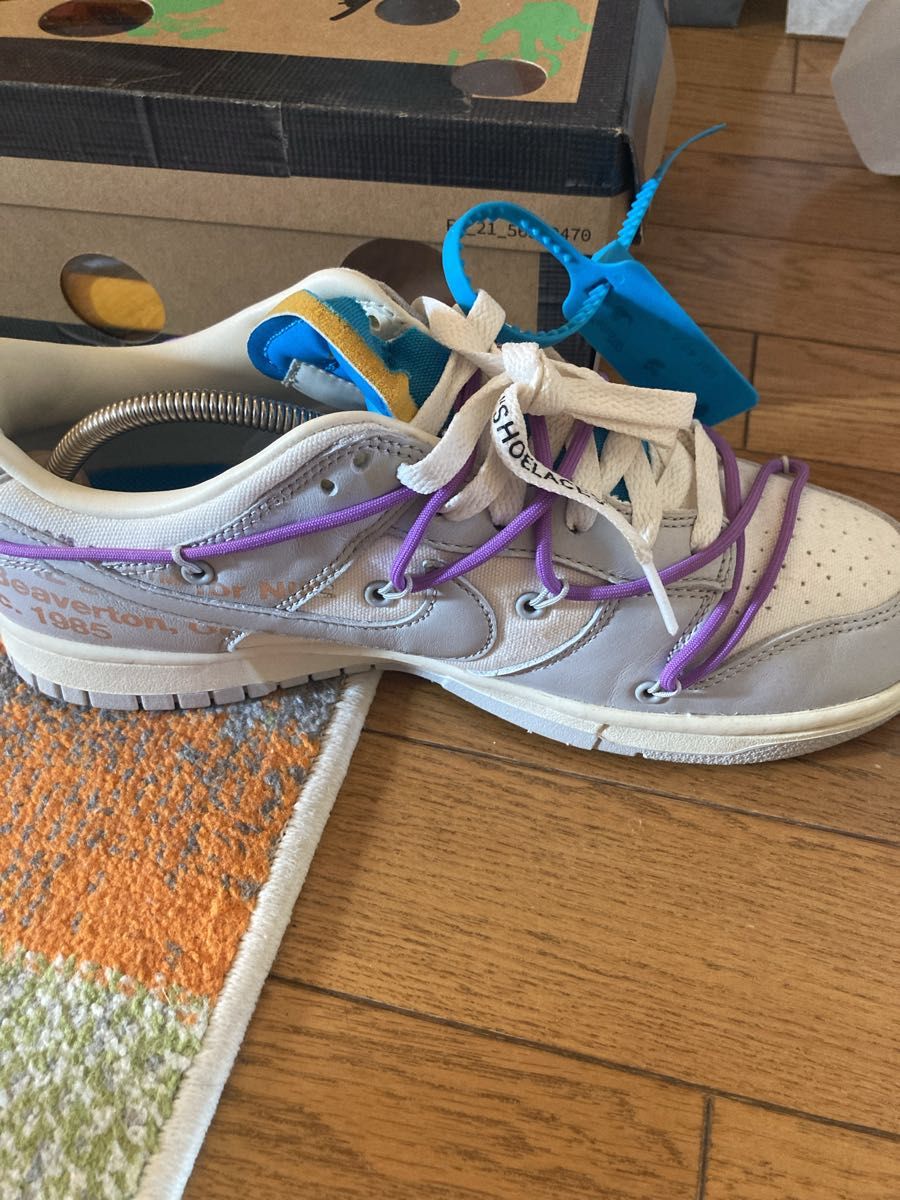 NIKE dunk low Off-White 47 スニーカー|Yahoo!フリマ(旧 NIKE dunk low Off-White 47 スニーカー|Yahoo!フリマ(旧