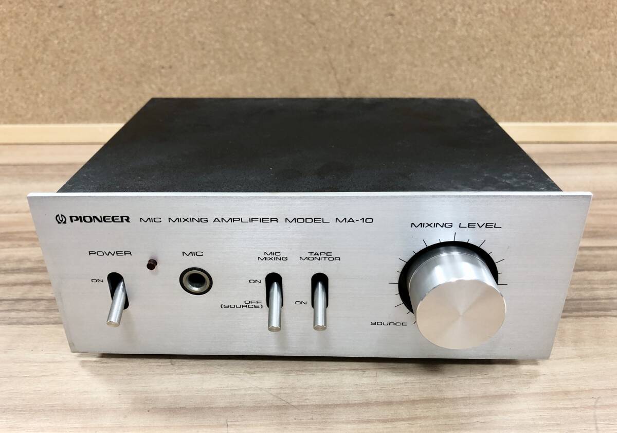 * Junk, электризация подтверждено *Pioneer Pioneer MA-10 маленький размер смешивание усилитель 