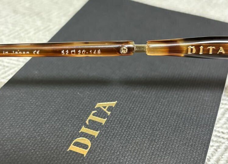 DITA】ディータ AVEC DTX-112-52 02 AF TRT GLD メガネ 箱 DITA】ディータ AVEC DTX-112-52 02 AF TRT GLD メガネ 箱