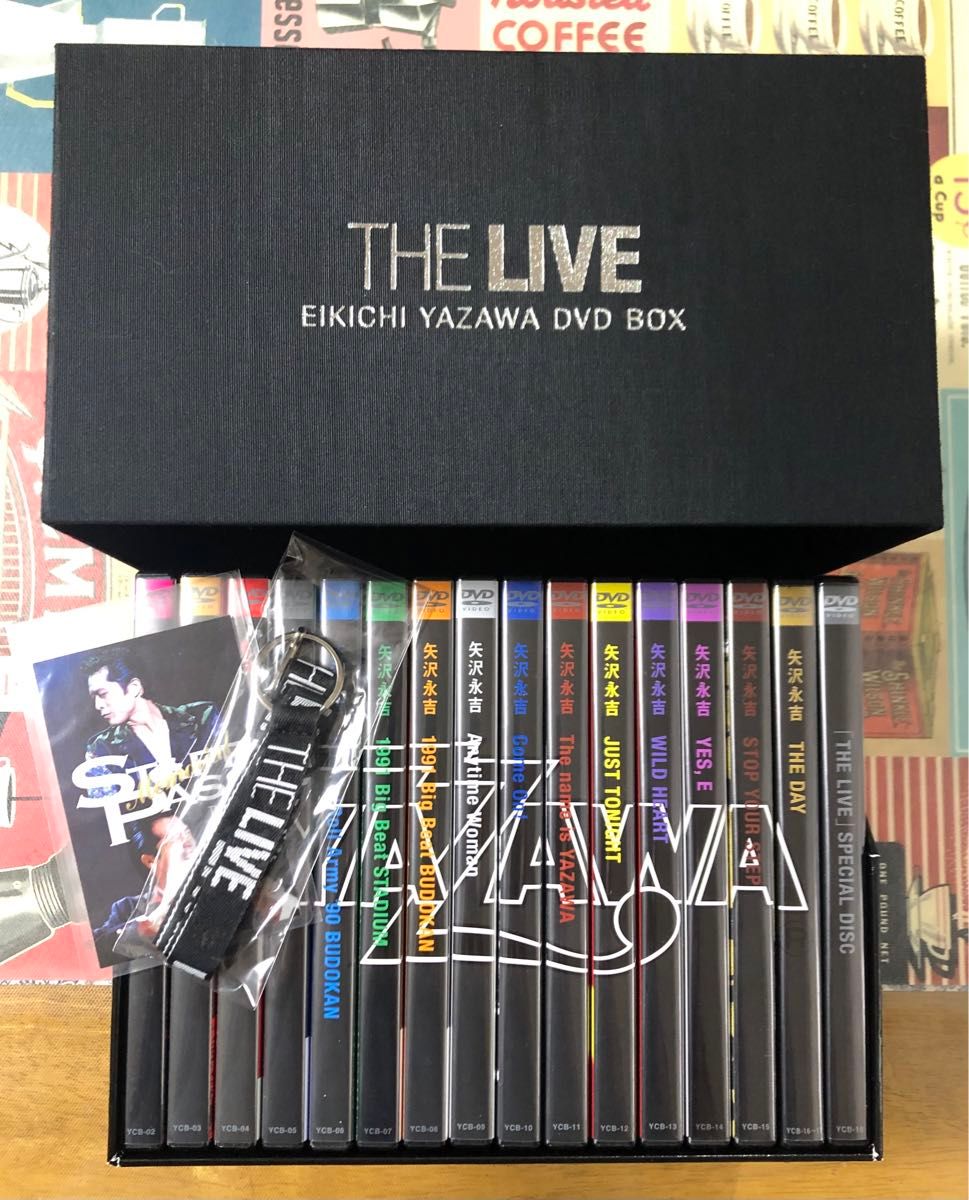 矢沢永吉 THE LIVE DVD BOX 初回特典スタッフパス|Yahoo!フリマ 矢沢永吉 THE LIVE DVD BOX 初回特典スタッフパス|Yahoo!フリマ