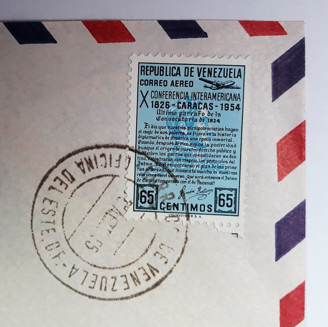 ベネズエラ 古い 封書 3枚 ◆m-134 ◆送料無料_画像6