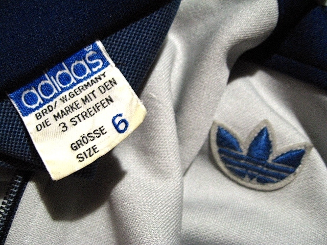 ビンテージ adidas アディダス 6 大き目 トラックジャケット ATS ビンテージ adidas アディダス 6 大き目 トラックジャケット ATS