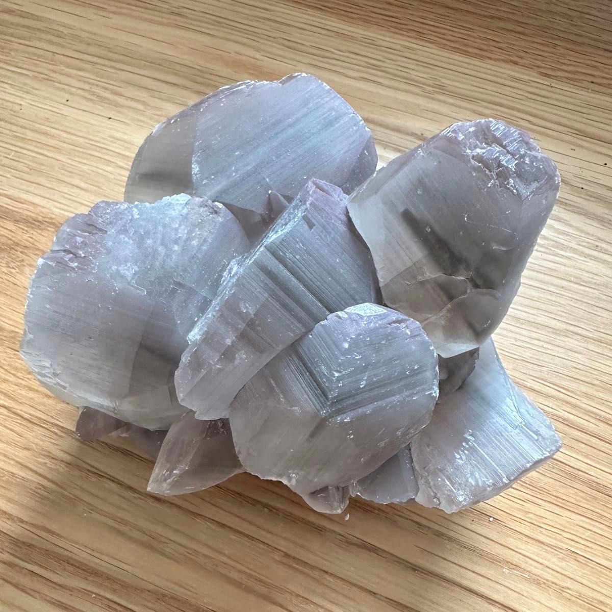 鉱物標本 949g 大結晶 灰色の方解石 中国産 12 5X11X7cm #鉱石 鉱物標本 949g 大結晶 灰色の方解石 中国産 12 5X11X7cm #鉱石