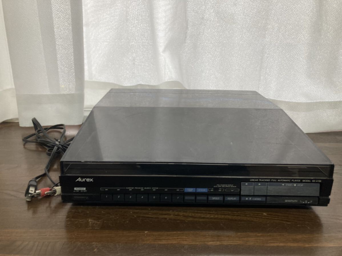 ジャンク扱い Aurex ステレオレコードプレーヤー SR-V73R 動作 ジャンク扱い Aurex ステレオレコードプレーヤー SR-V73R 動作