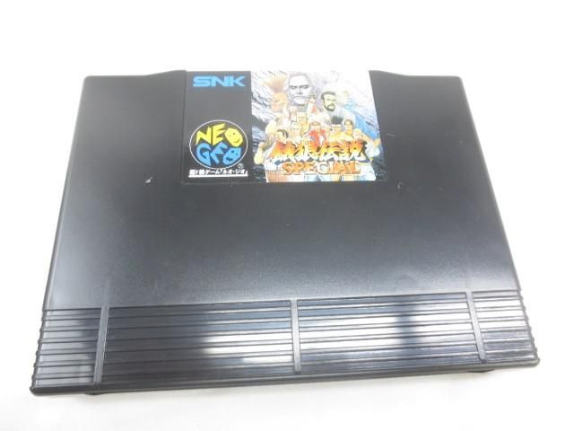 [ including in a package possible ] secondhand goods game Neo geo SNK Fatal Fury SPECIAL special soft instructions attaching 