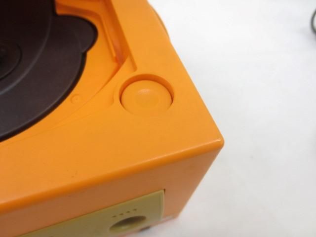 [ including in a package possible ] secondhand goods game Game Cube body DOL-001 orange operation goods peripherals equipped 