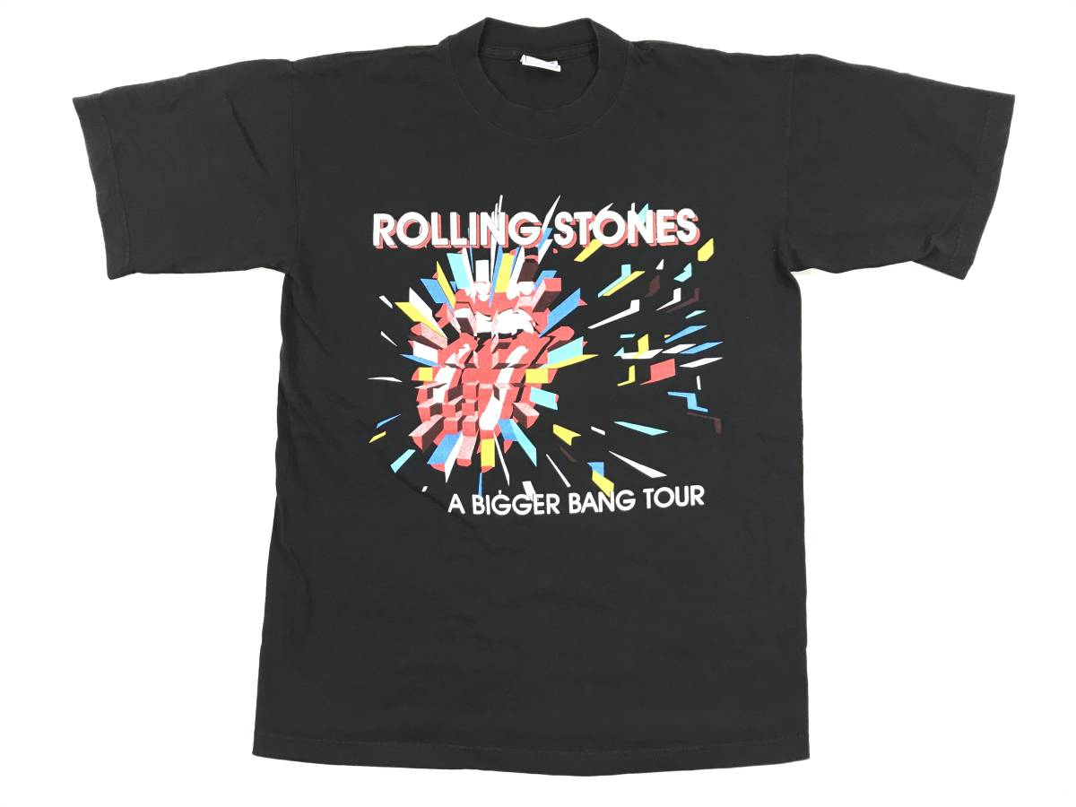 超目玉】 Tシャツ stones rolling ローリングストーンズ 半袖 M 16234