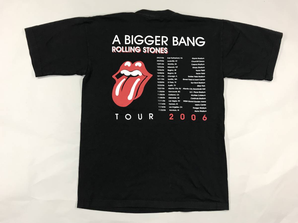 超目玉】 Tシャツ stones rolling ローリングストーンズ 半袖 M 16234