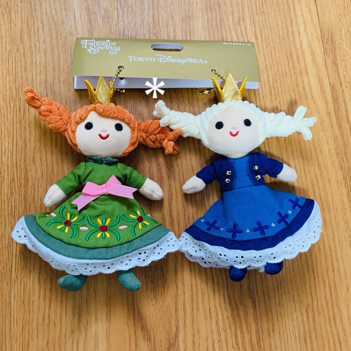 楽天市場】アナ&エルサ ぬいぐるみチャームセット フローズン 楽天市場】アナ&エルサ ぬいぐるみチャームセット フローズン
