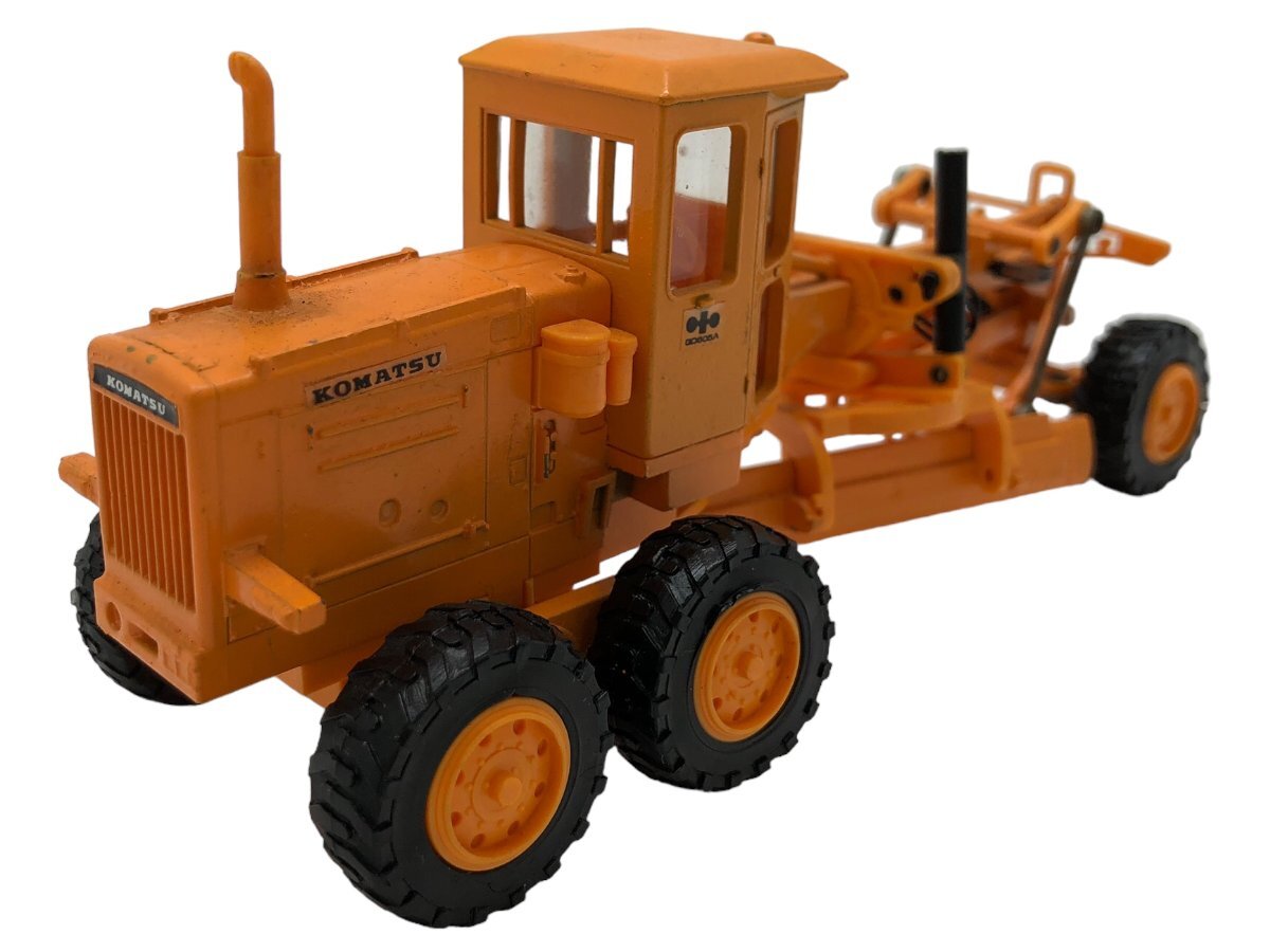 【極希少・当時物・美品】コマツ モータグレーダ GD605A Diapet 極希少・当時物・美品】コマツ モータグレーダ GD605A Diapet 美