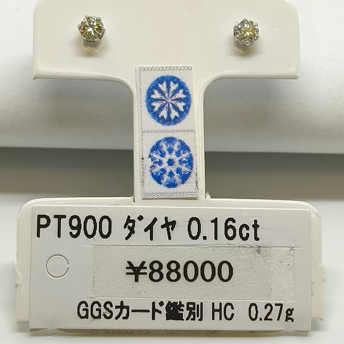 新品 Pt900 ダイヤ ハート&キューピッド スタッド ピアス GGS 新品 Pt900 ダイヤ ハート&キューピッド スタッド ピアス GGS