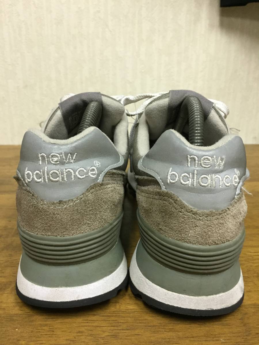 new balance W５７４GS グレー ウィメンズ２７B USED ランニング_画像5