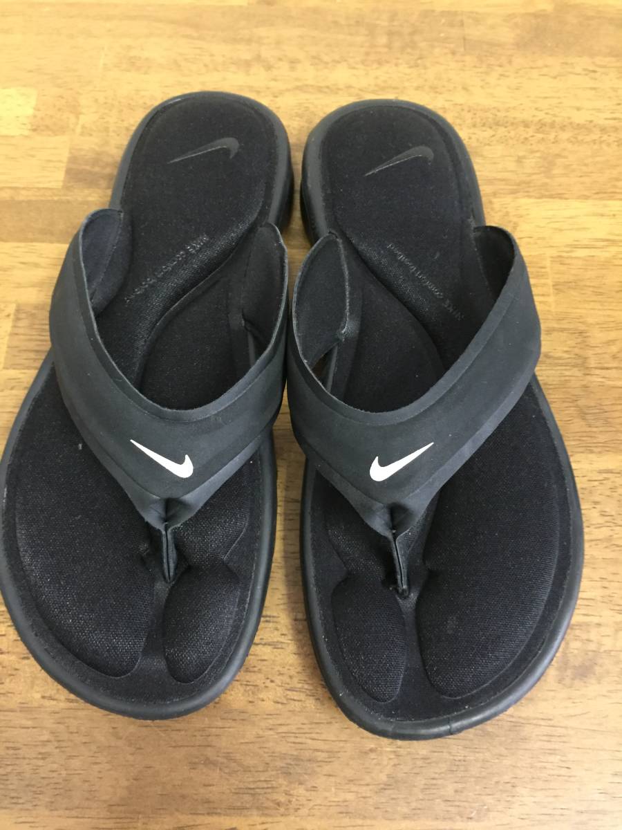 Nike Ultra Comfort Thong Sandals 黒 ２４ USED ウルトラ コンフォート サンダル_画像4