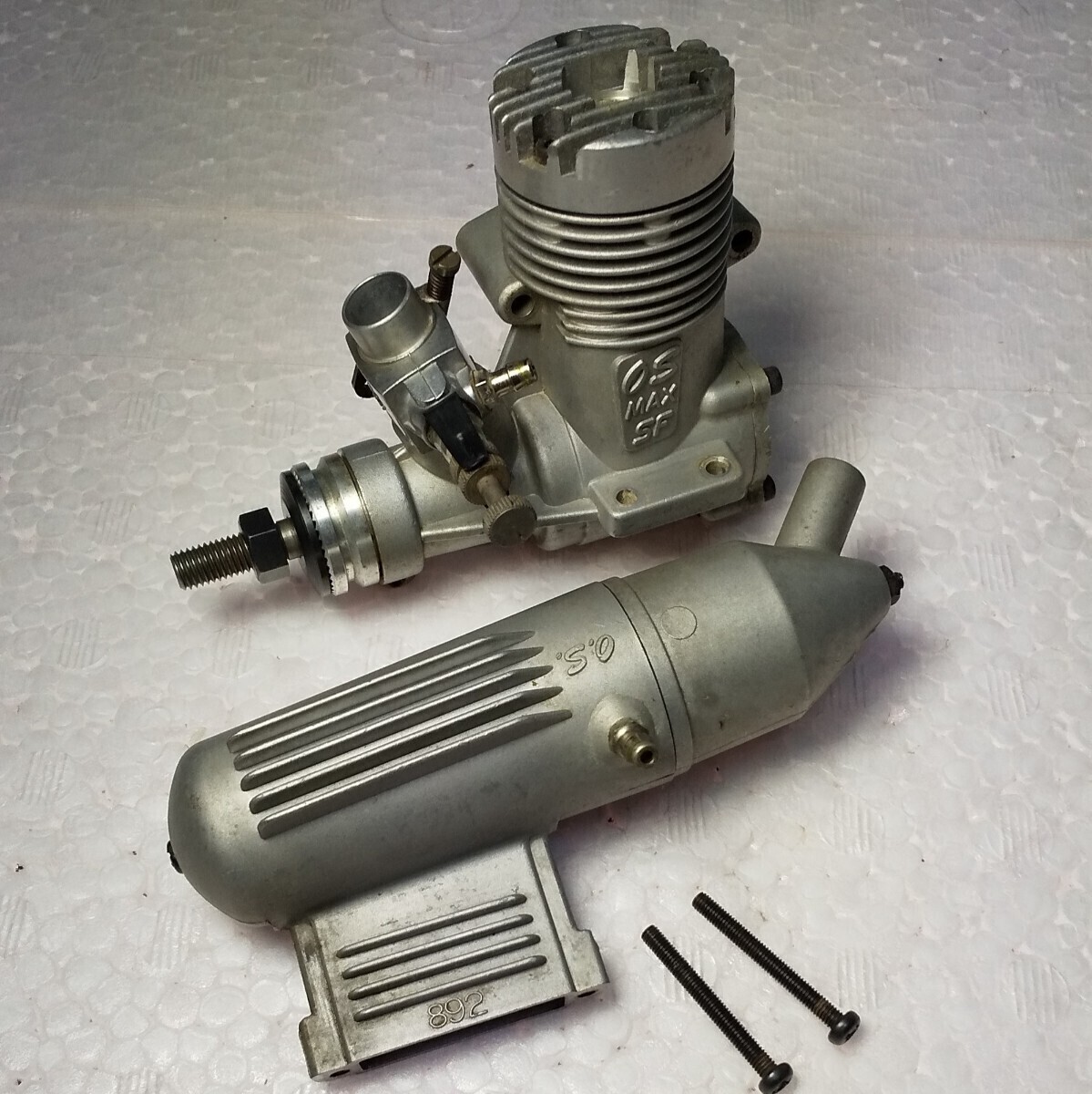 中古品/元箱無し】OS MAX-25 SF ラジコン飛行機用エンジン 小川 中古品/元箱無し】OS MAX-25 SF ラジコン飛行機用エンジン 小川