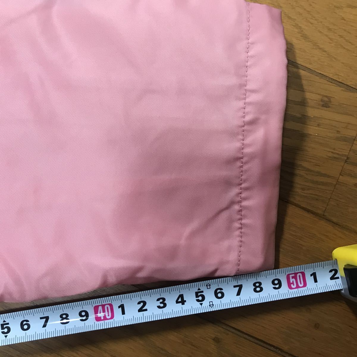 脇の下から測(cè)りました。 約49cm