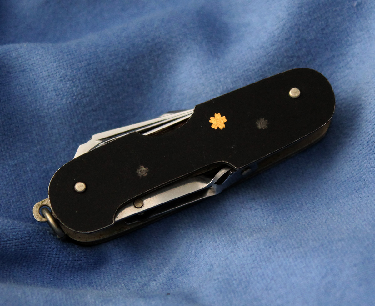 10500円 藤本ナイフ 東京ナイフ 象嵌5丁出 ORIENTAL刻印 PXで 10500円 藤本ナイフ 東京ナイフ 象嵌5丁出 ORIENTAL刻印 PXで