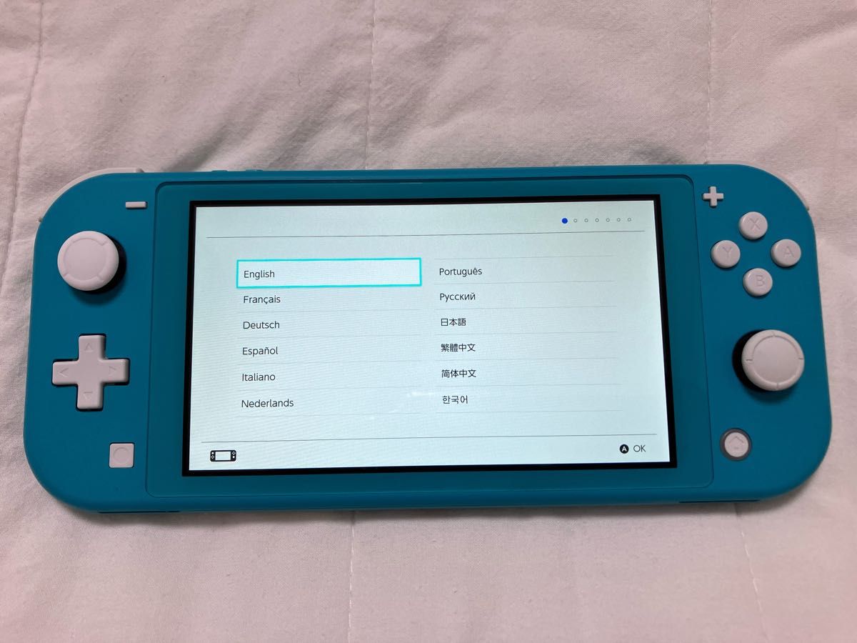 Nintendo Switch Lite ターコイズ本体+充電器+箱 2021年製 Nintendo Switch Lite ターコイズ本体+充電器+箱 2021年製