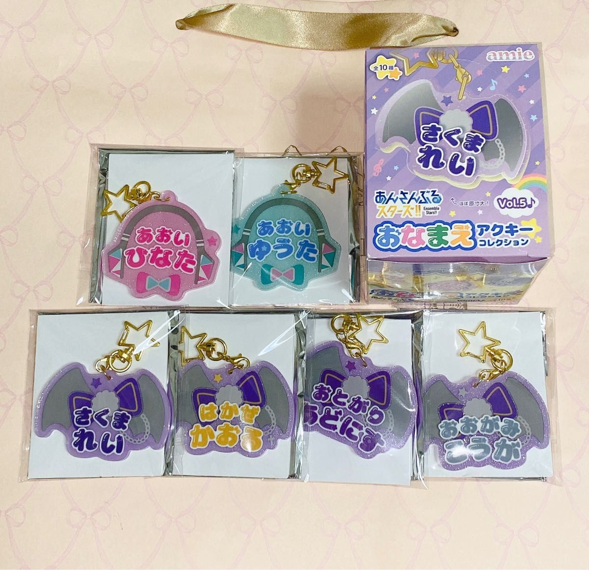 あんスタ】おなまえアクキー 5 UNDEAD 2wink アクリル あんスタ】おなまえアクキー 5 UNDEAD 2wink アクリル