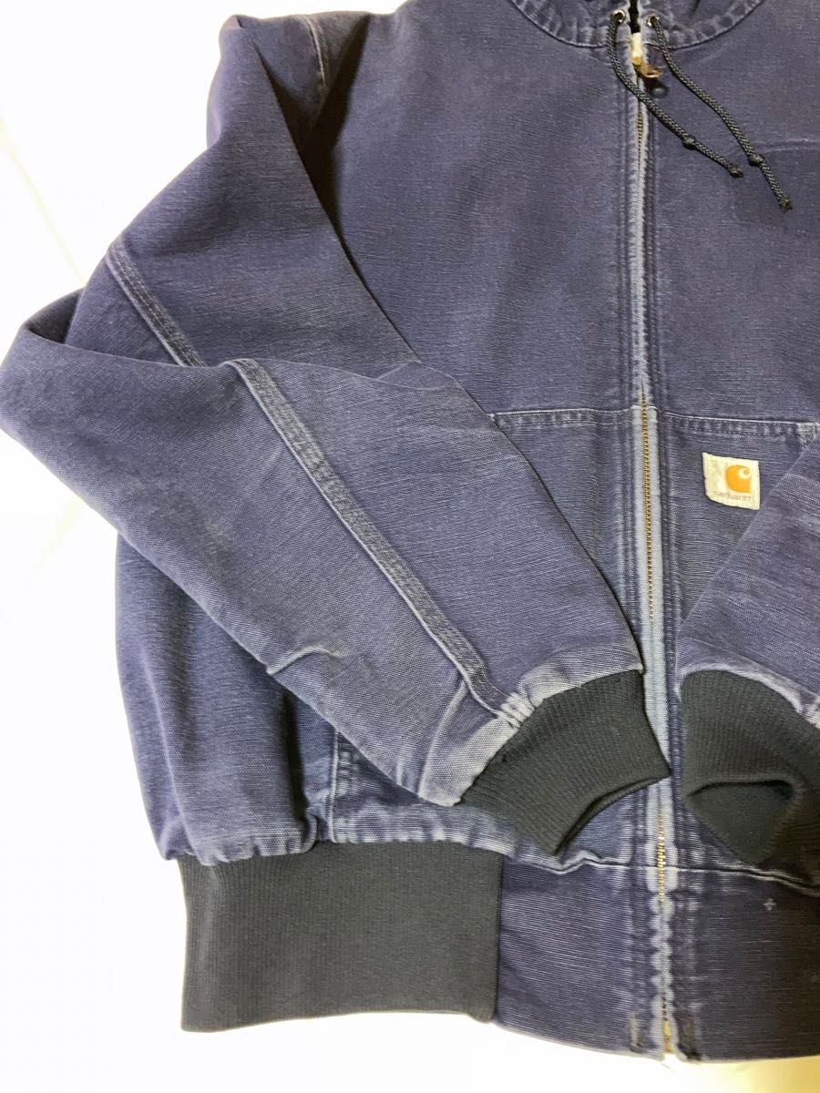 Carhartt USA製 アクティブジャケット 星タグ 80s〜90s ナス紺 Carhartt USA製 アクティブジャケット 星タグ 80s〜90s ナス紺