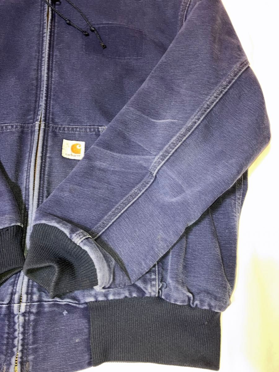 Carhartt USA製 アクティブジャケット 星タグ 80s〜90s ナス紺 Carhartt USA製 アクティブジャケット 星タグ 80s〜90s ナス紺