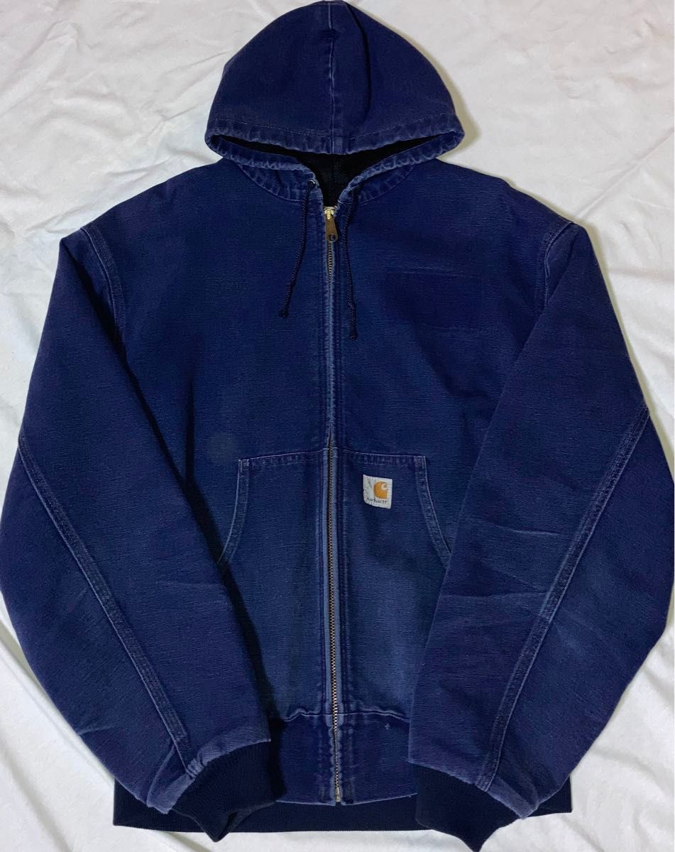 Carhartt USA製 アクティブジャケット 星タグ 80s〜90s ナス紺 Carhartt USA製 アクティブジャケット 星タグ 80s〜90s ナス紺