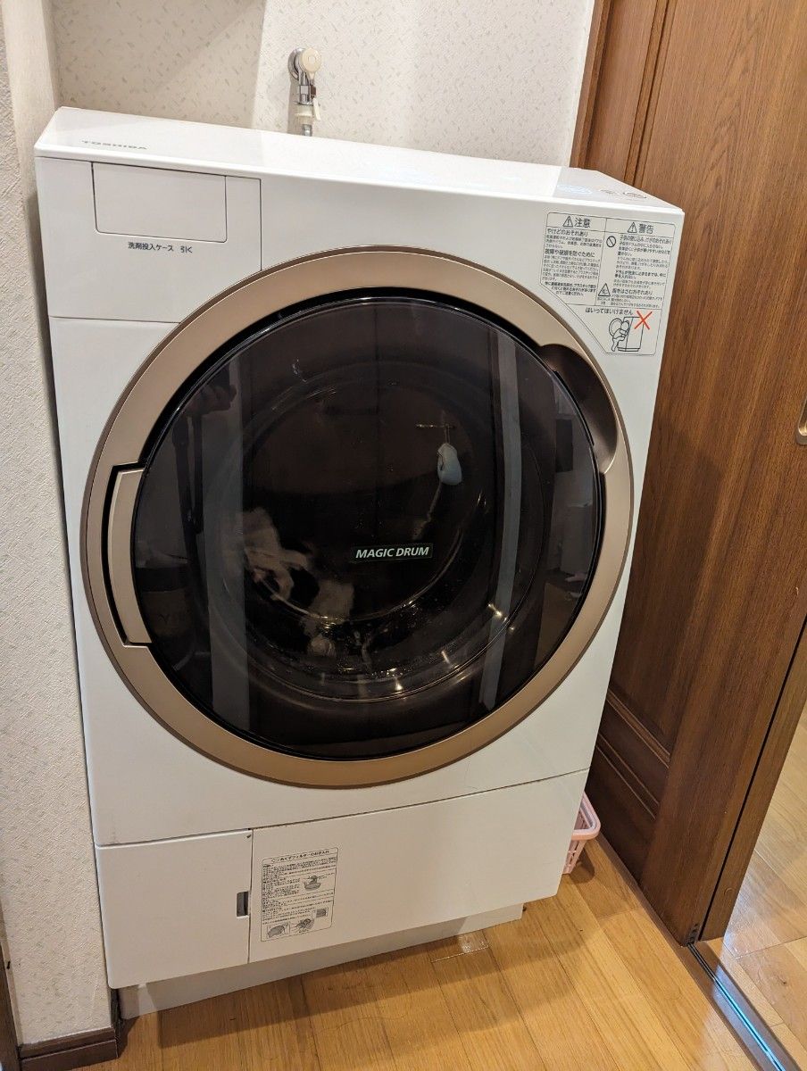 東芝ドラム式洗濯乾燥機 ジャンク エラーEP3 TW-117X5L 音出ます 東芝ドラム式洗濯乾燥機 ジャンク エラーEP3 TW-117X5L 音出ます
