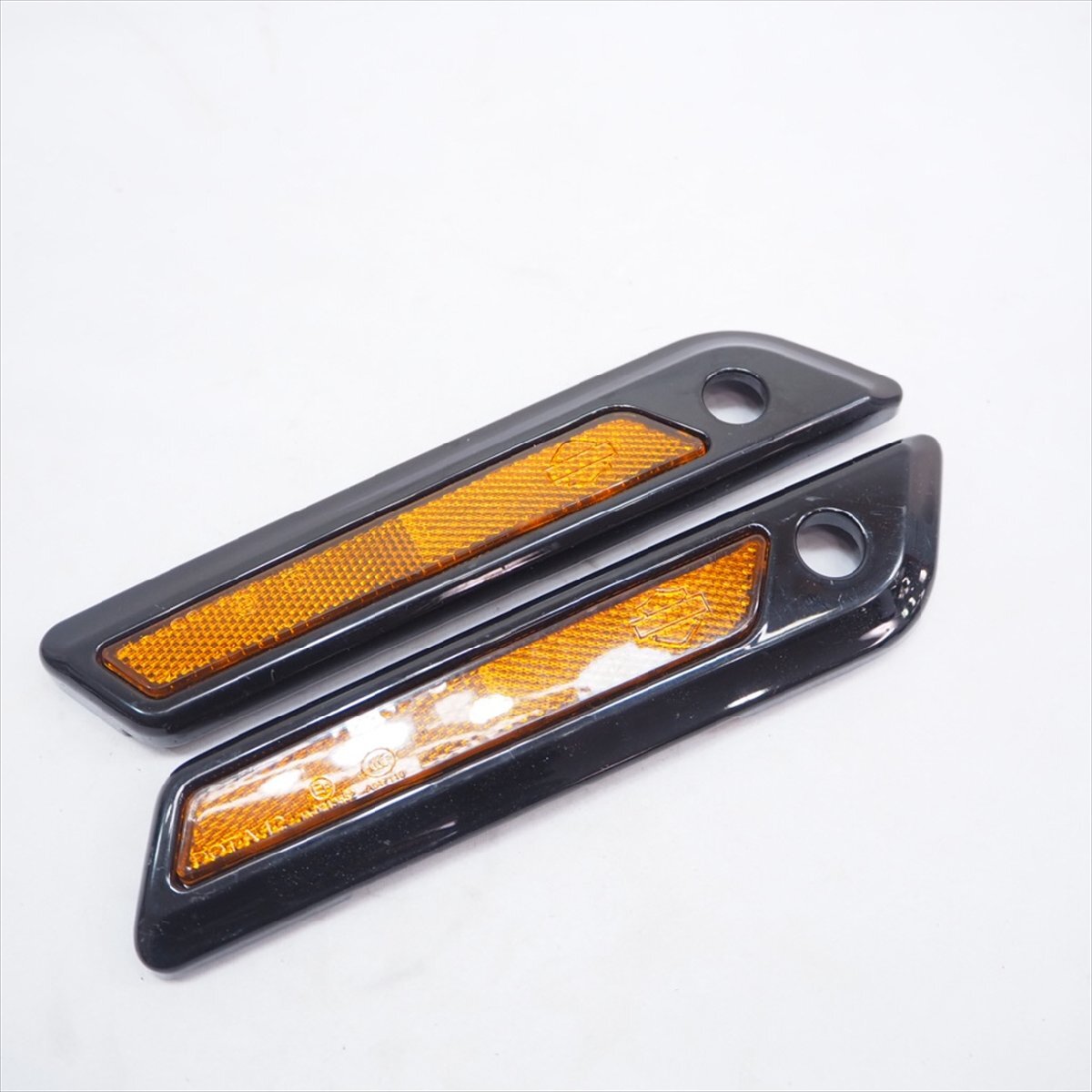 ハーレーFLTRXS1750 サドルバッグラッチカバー 左右 90200448/90200449 サドルボックス リフレクター