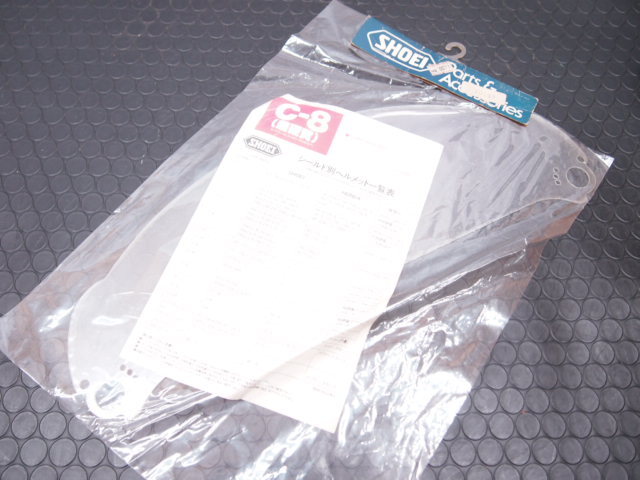 Shoei производства защита ARTE-MR не использовался хранение товар C-8 прозрачный Shoei производства защита ARTE-MR не использовался хранение товар C-8 прозрачный