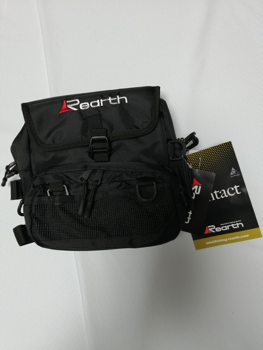 リアス ヒップバッグ Contact ウエストバッグ Rearth エギング ルアー エギ フィッシング バッグ ボディバッグ 釣り ポーチ 未使用 新品