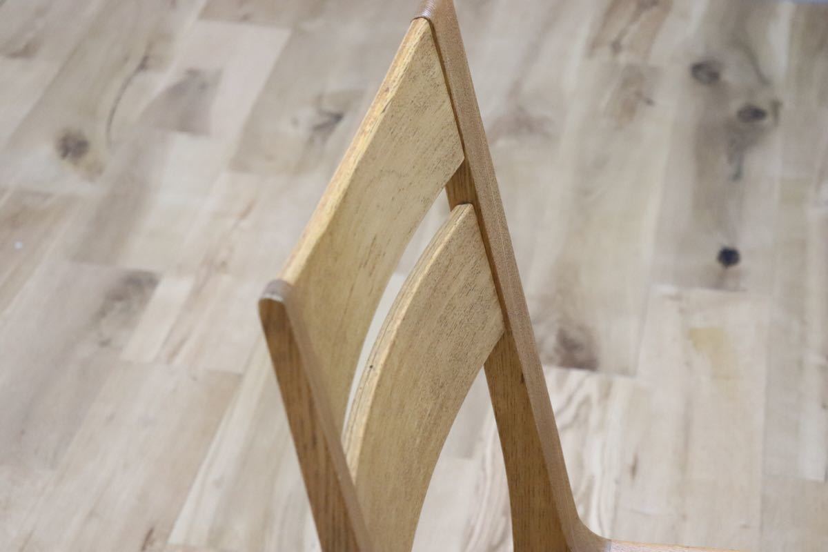 匠工芸 TAKUMI ○ ダイニングチェア 2脚セット 木製 椅子 チェア アッシュ材 北海道 家具 gmbt21 D_画像8