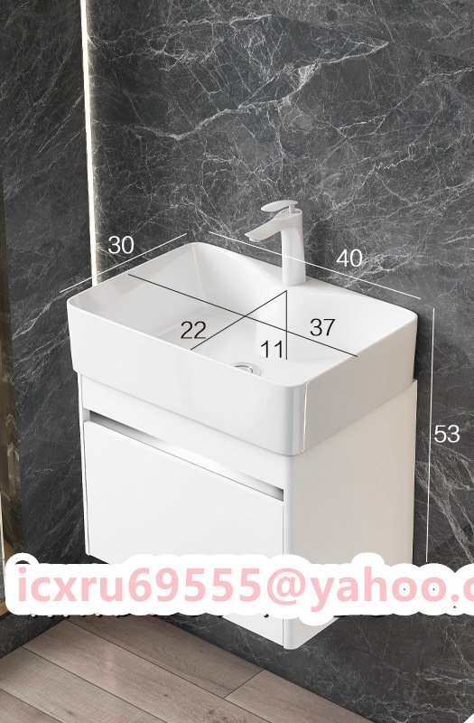 ◇高級品◇洗面化粧台 洗面台 壁掛型タイプ 混合水栓 鏡つき ◇高級品◇洗面化粧台 洗面台 壁掛型タイプ 混合水栓 鏡つき