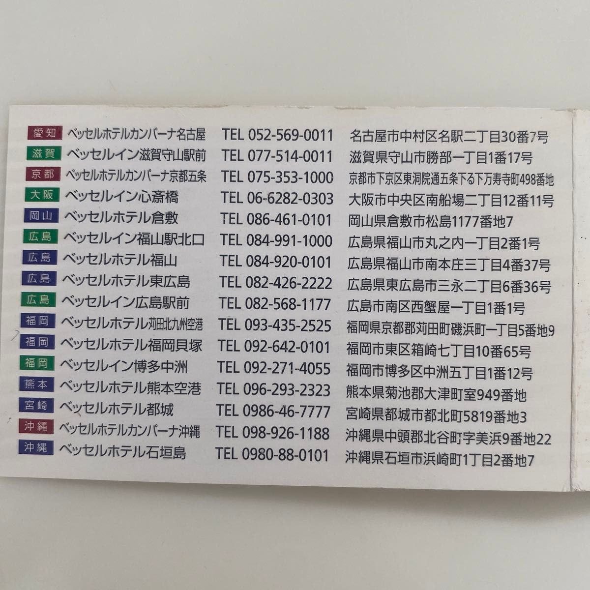お値下げ ベッセルホテル ポイントカード 宿泊券 ベッセル お値下げ ベッセルホテル ポイントカード 宿泊券 ベッセル