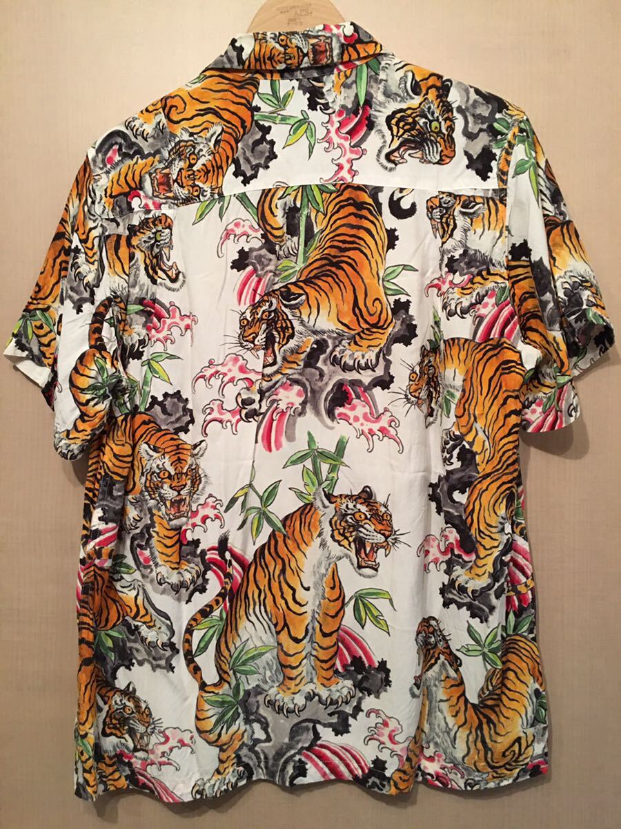 wackomaria tim lehi 虎 タイガー 半袖アロハシャツ WACKO MARIA ワコマリア TIM LEHI S/S HAWAIIAN 虎 タイガー