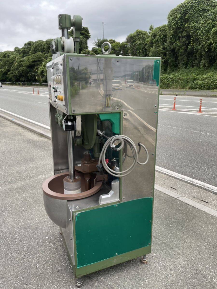 □①中古品 笹冨菓機製作所 SK-Ⅱ 全自動餅搗機 3相200V 動作 □①中古品 笹冨菓機製作所 SK-Ⅱ 全自動餅搗機 3相200V 動作