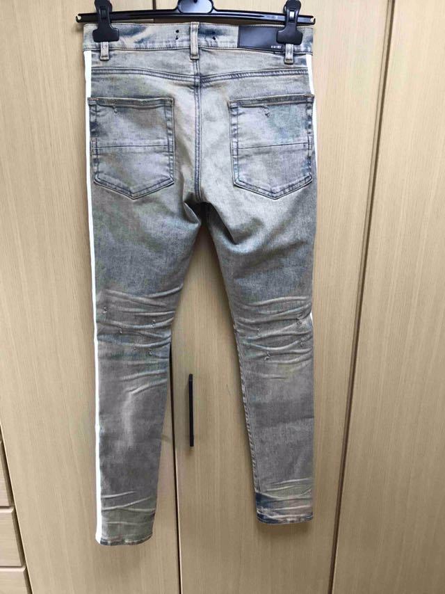正規新品 19SS AMIRI アミリ BROKEN TRACK JEAN トラックジーン