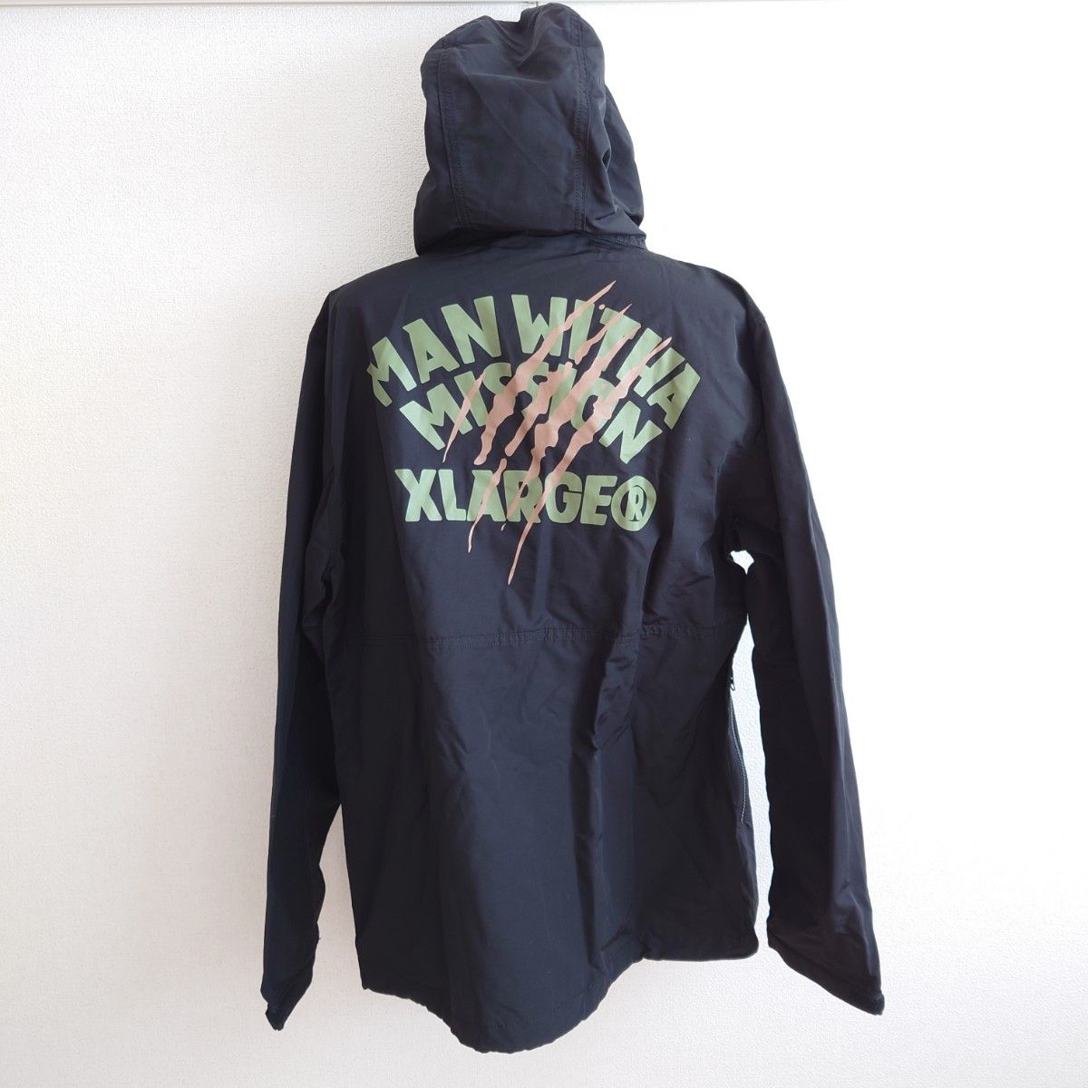 XLサイズ MAN WITH A MISSION XLARGE フーデッドジャケット XLサイズ MAN WITH A MISSION XLARGE フーデッドジャケット